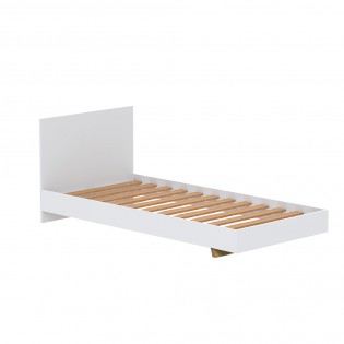 Lit LOFT 90x190 cm + sommier / Blanc