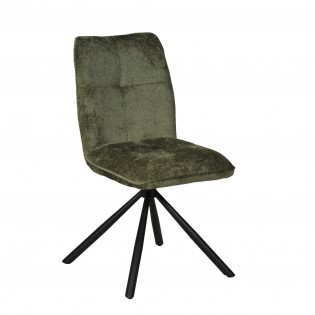 Chaise pivotante CORTINA / Vert